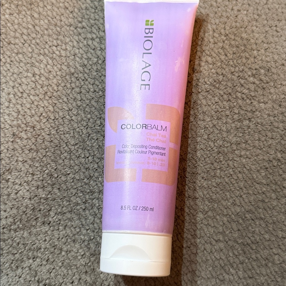 NEW Matrix Biolage ColorBalm Chai Tea Color Depositing Conditioner 8.5 Oz